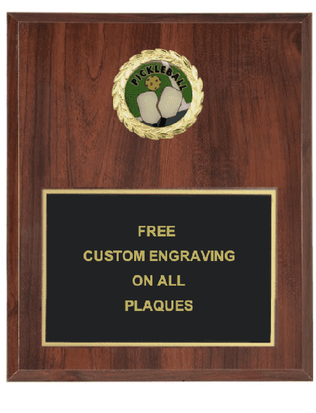 Pickleball Insert Plaque