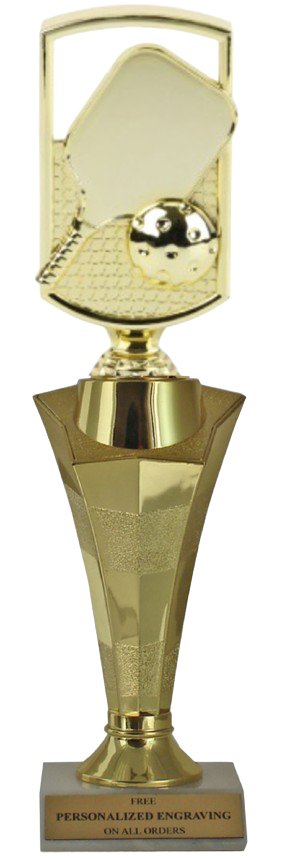 Pickleball Star Column Trophy