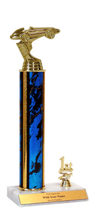 Pinewood Derby 1st, 2nd and 3rd Place Trophy
