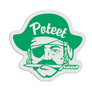 Pirate Mascot Badge