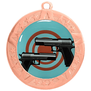 Pistol Shooting Bronze Medal