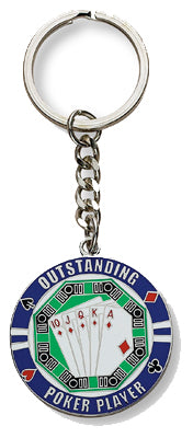 Poker Keychain