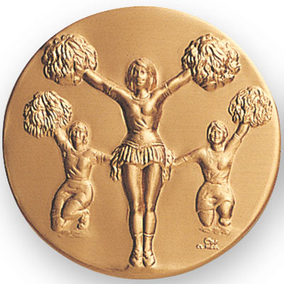 Pom Pom Girls Litho Medal Insert