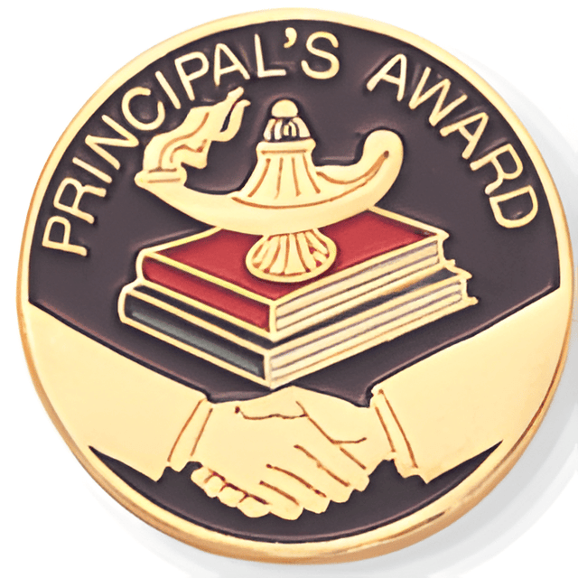 Principal's Award Pin