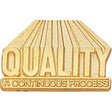 Quality - A Continuous Process Lapel Pin