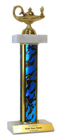 Academic Deluxe Double Marble Trophy