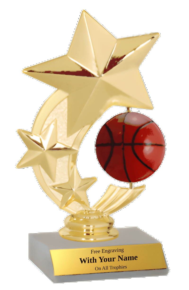 Spinner Participation Basketball Trophy