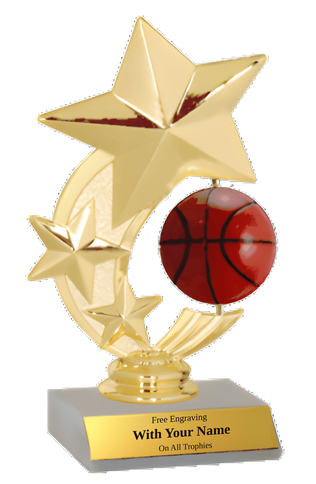 Spinner Participation Basketball Trophy