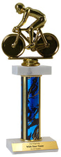 Cycling Deluxe Double Marble Trophy