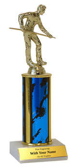 Billiards Column Trophy
