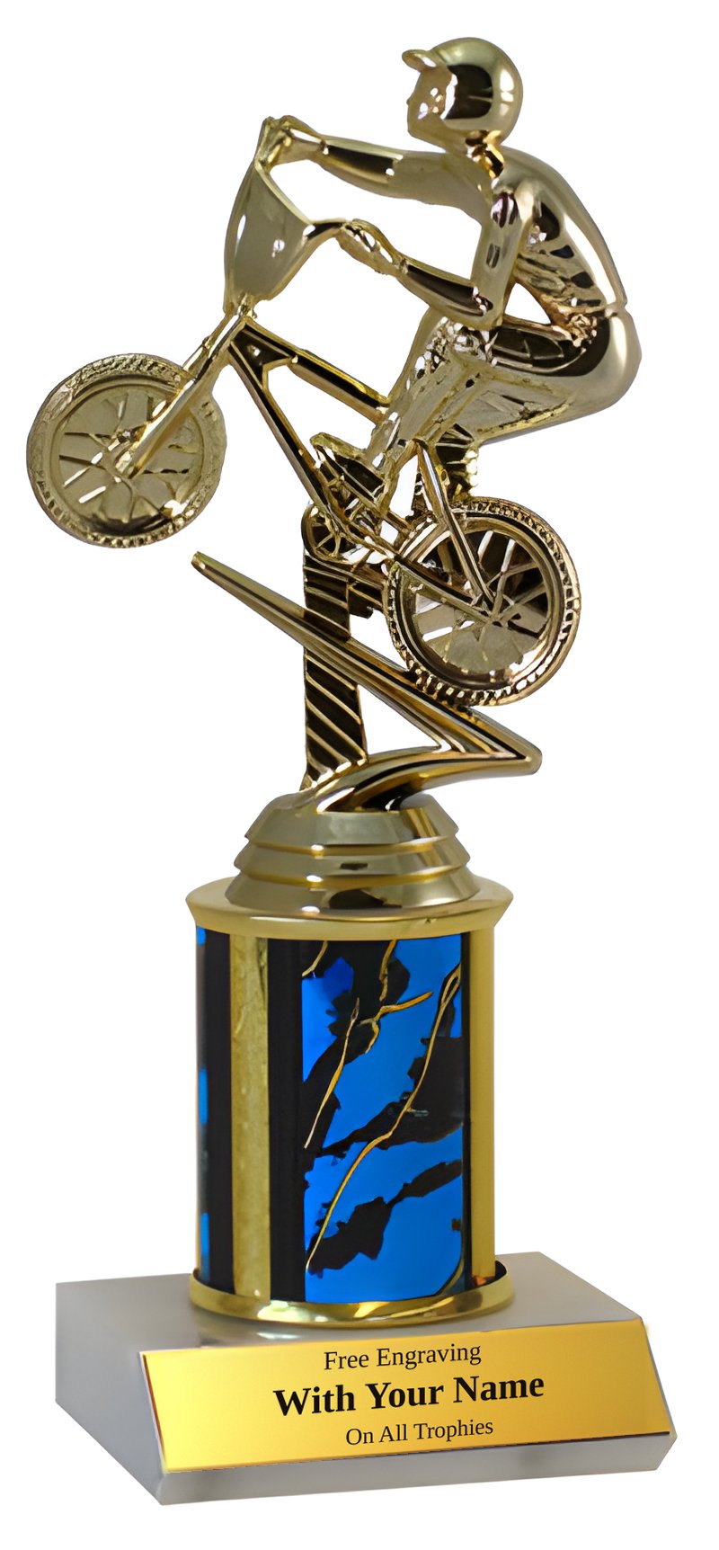 BMX Column Trophy