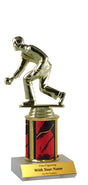Bocce Ball Column Trophy
