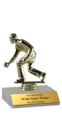 Bocce Ball Participation Trophy