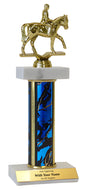 Equestrian Deluxe Double Marble Trophy