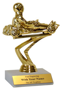 Go Kart Participation Trophy