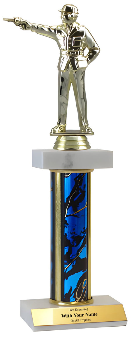 Marksman Deluxe Double Marble Trophy