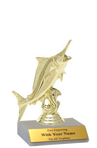 Marlin Fishing Participation Trophy