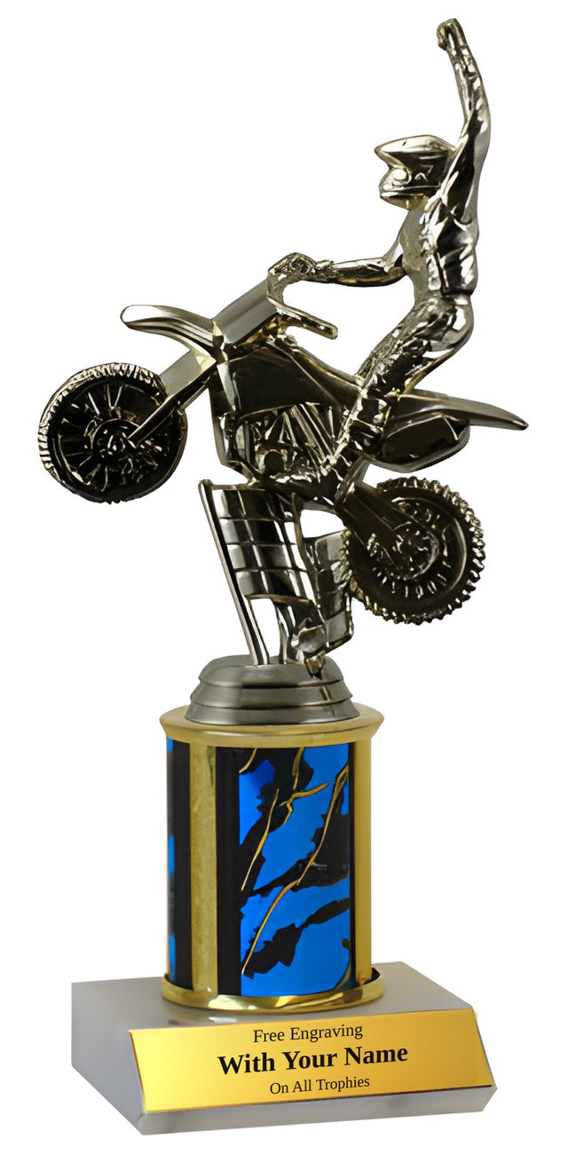 Motocross Column Trophy