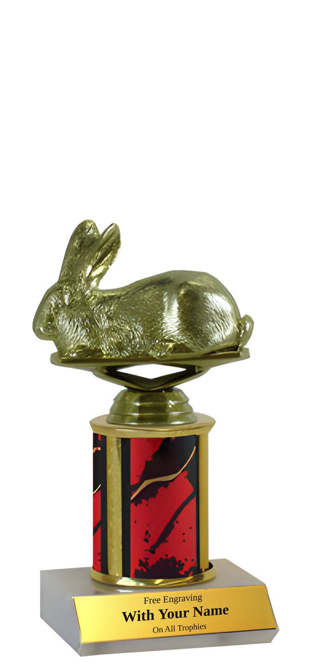 Rabbit Column Trophy