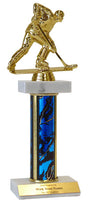 Roller Hockey Deluxe Double Marble Trophy