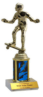 Skateboarding Column Trophy