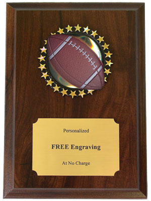Football / Fantasy Football Insert Plaque