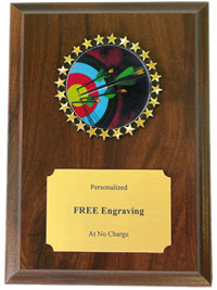 Archery Holographic Insert Plaque