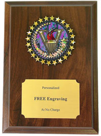 Victory Holographic Insert Plaque