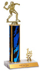 Racquetball 1st, 2nd and 3rd Place Trophy