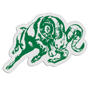Ram Mascot Badge