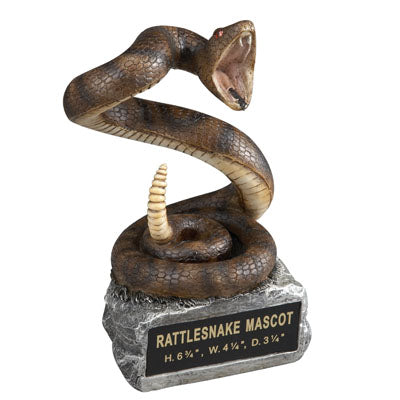Rattlesnake Mascot Trophy