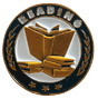 Reading Gold Enamel Lapel Pin