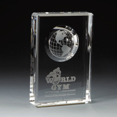 Recessed World Crystal Award