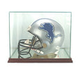 Rectangular Glass Football Helmet Display Case