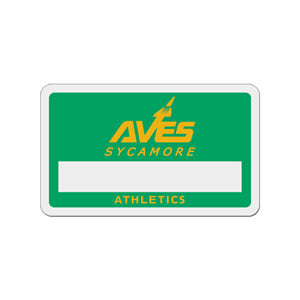Rectangular Name Custom Badges