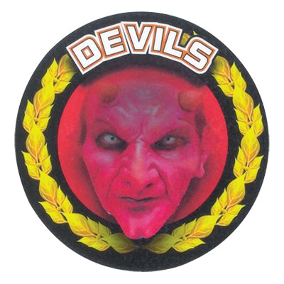Red Devils Mascot Medal Insert