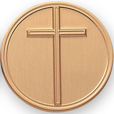 Religious Cross (501111) Litho Medal Insert
