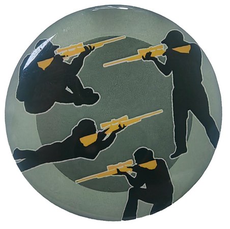 Rifle Shooting 2" Epoxy Insert