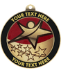 Rising Star Insert Medal with Personalized Rim