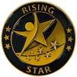 Rising Star Premium Lapel Pin