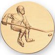 Roller Hockey Litho Medal Insert