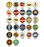 Round School Lapel Pins