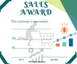 Sales Award Certificate - Free Template