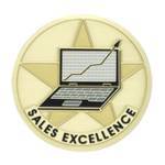 Sales Excellence Medal Insert (Etched)