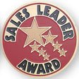 Sales Leader Award Medal Insert (Etched)