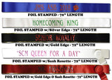 Custom Parade and Pageant Sash