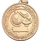 Scholastic Subject Medal with Front Imprint