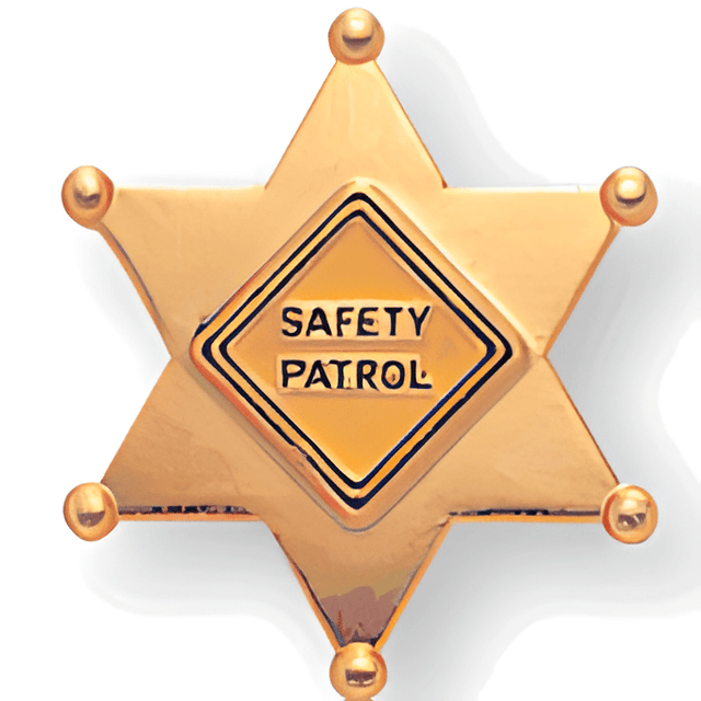 School Safety Patrol Pin