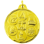 1 1/2" Science Medal
