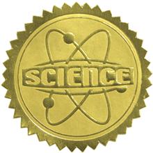 Science Certificate Seal